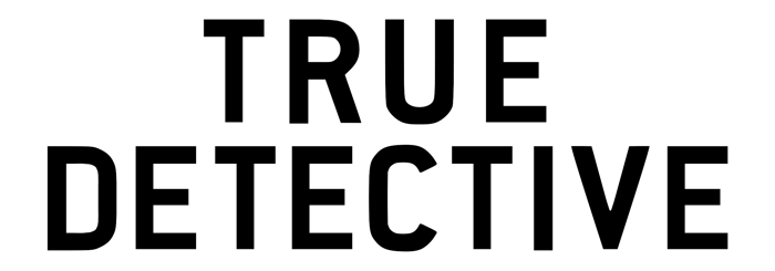 True Detective title logo